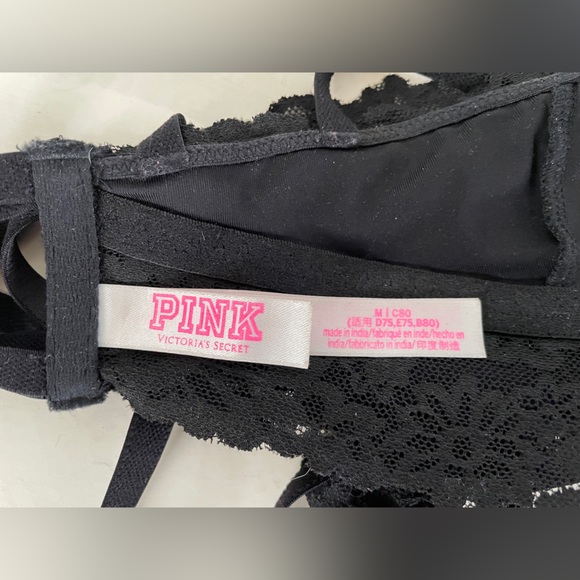 Black PINK by Victoria’s Secret Lace Bralette - Picture 5 of 6